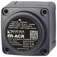 Blue Sea Systems - Auto Charging Relay - 65 Amp - VSR - M-ACR - Part no. 7601